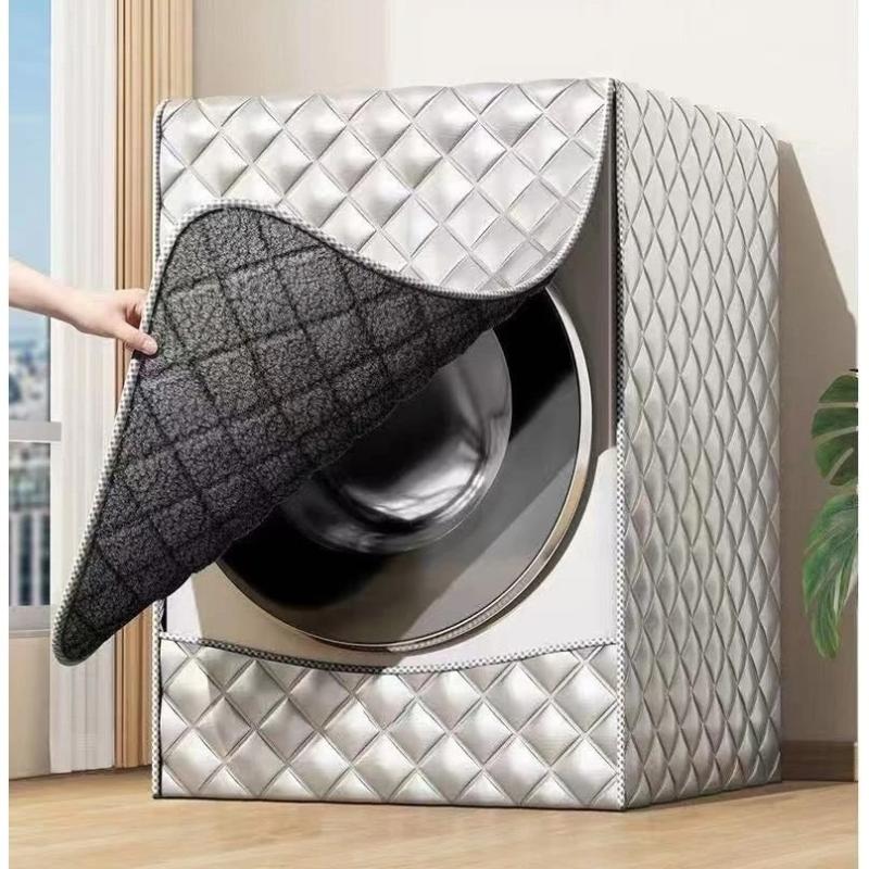 Drum Washing Machine Sun Protection Heat Insulation Waterproof Cover Fully Dustproof Sun-Proof Cover Front-Load Washing Machines