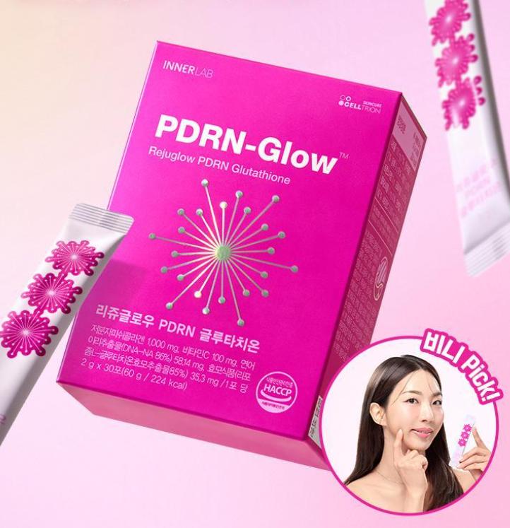 CELLTRION InnerLab RejuGlow PDRN Glutathion 30 sáčků / Doplněk pro rozjasnění pleti a antioxidant