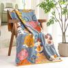Cartoon Strawberry Cotton Big Towel for Bath for Kids Men Women Bathroom Luxury Five-layer Gauze Super Absorbent Towel 80×160CM