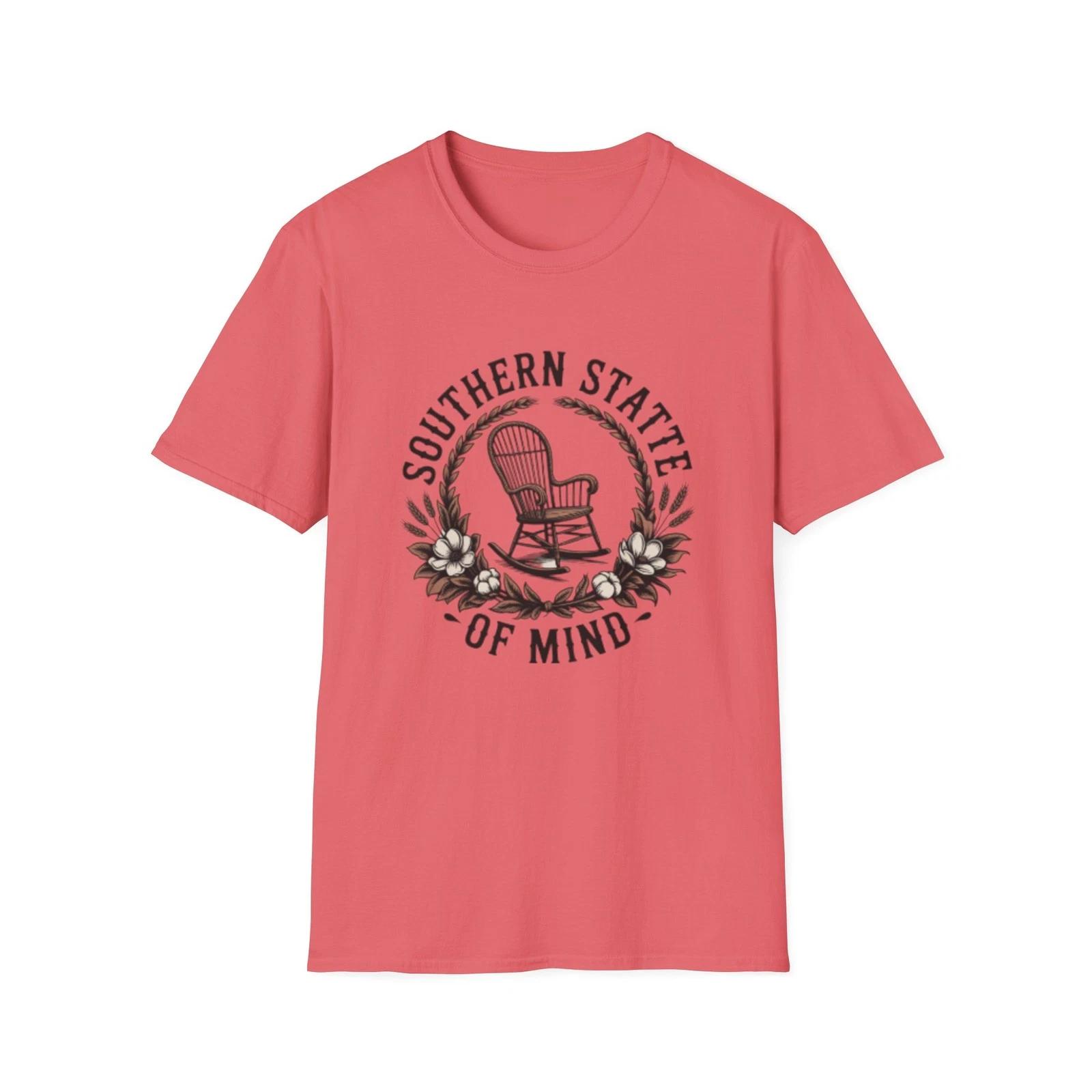-Southern State of Mind T-Shirt | Rocking Chair Rustic Design L