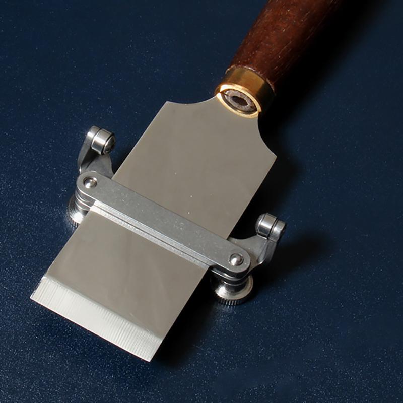 1Pc Honing Guide Tool -Knife Blade Angled Sharpening Holder Leathercraft Sharpener Auxiliary Tool Cutter Skiving Knife Sanding