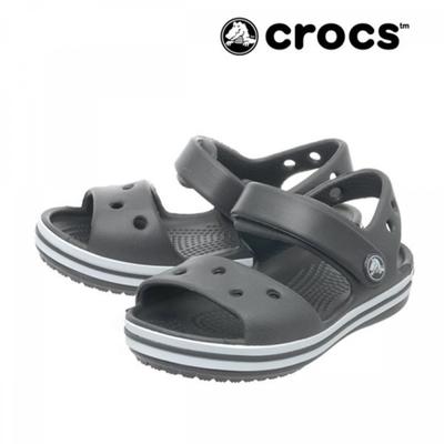 Kids Crocband Sandals Graphite 12856 014