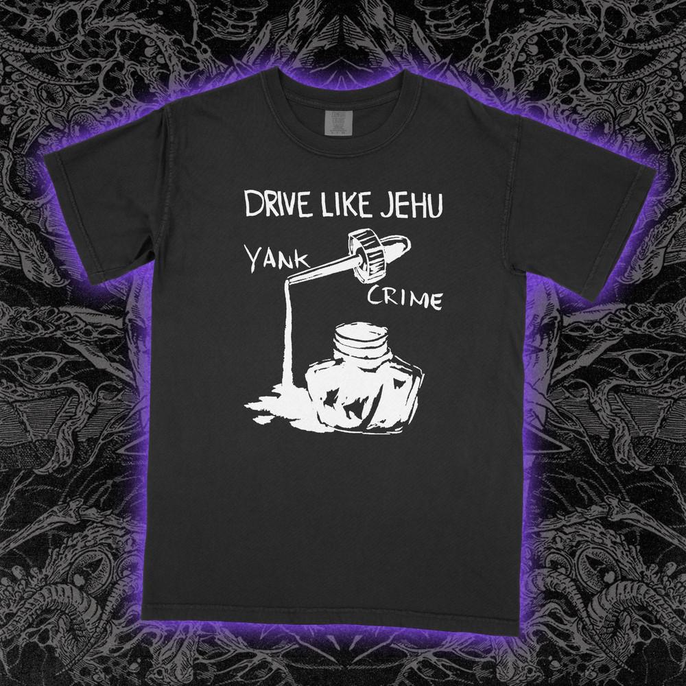 

Drive Like Jehu Yank Crime T-Shirt Post-Hardcore Punk Band Graphic Tee Unisex 4XL