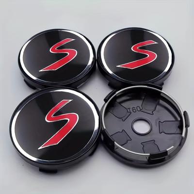 4pcs 60mm Car Styling Wheel Hub Center Cap Cover for Mini Cooper S JCW One R55 R56