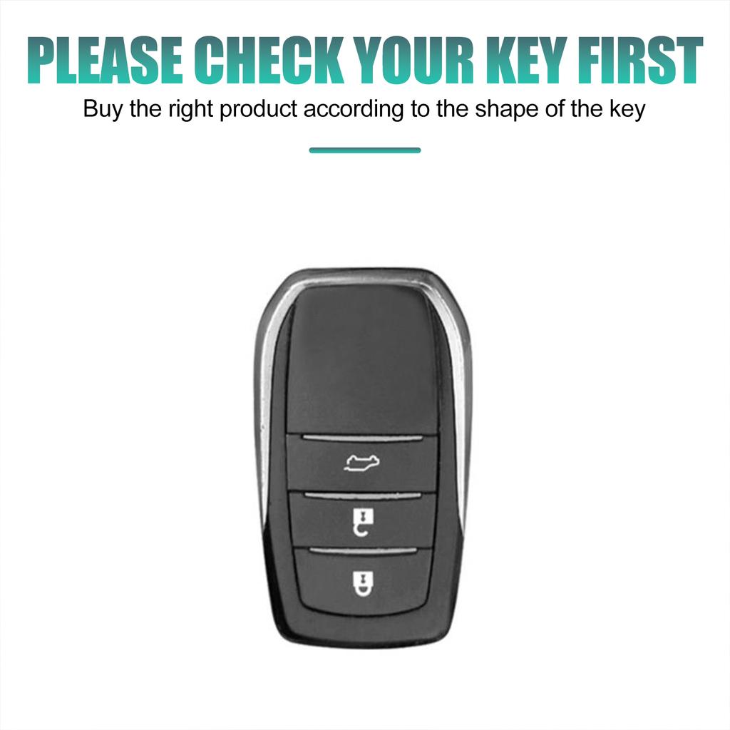 Soft TPU Car Key Case Cover for Toyota C-HR Prius RAV 4 Camry Corolla Land Cruiser 200 Prado Crown Highlander Reiz Accessories
