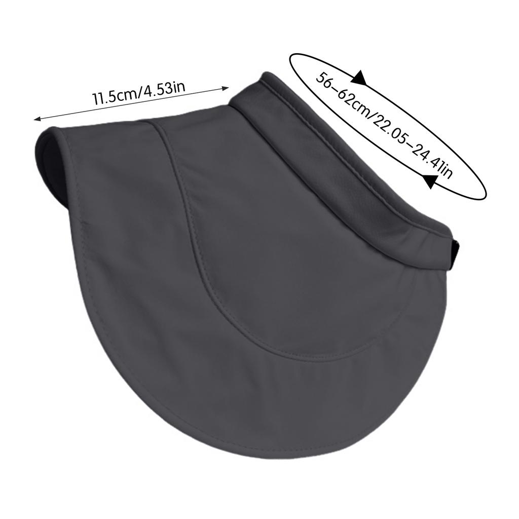Empty Top Sun Hat For Women Summer Outdoor Wide-brimmed Hat Uv Protective Large Eave Hat Portable Folding Chicken Rolls Cap