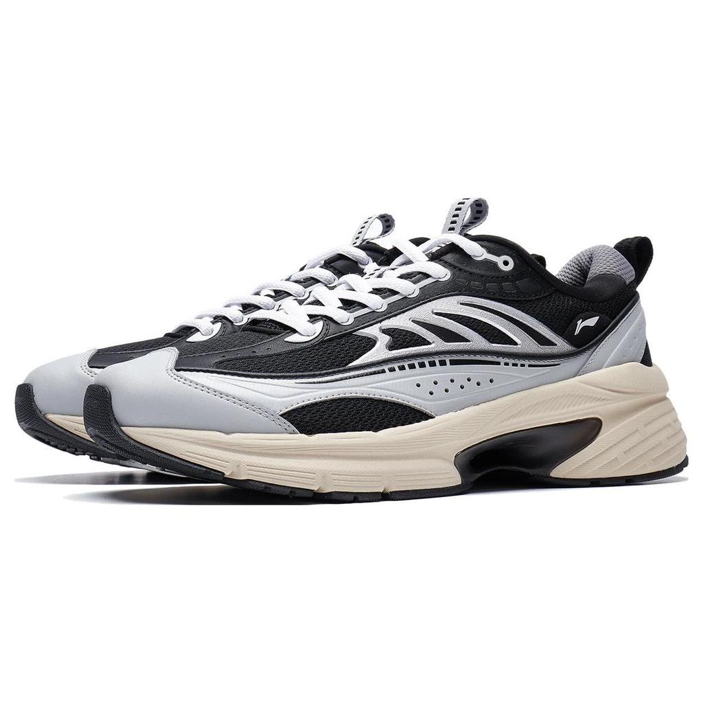 Li Ning Comet LITE Breathable Low top Casual Shoes Men's Mist Gray AGCT235-3