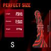 Spring Bamboo Shoot Shaped Liquid Silicone Soft Simulation Large Dildo Alternative Anal Plug Anal Dilation Masturbation Adult Product