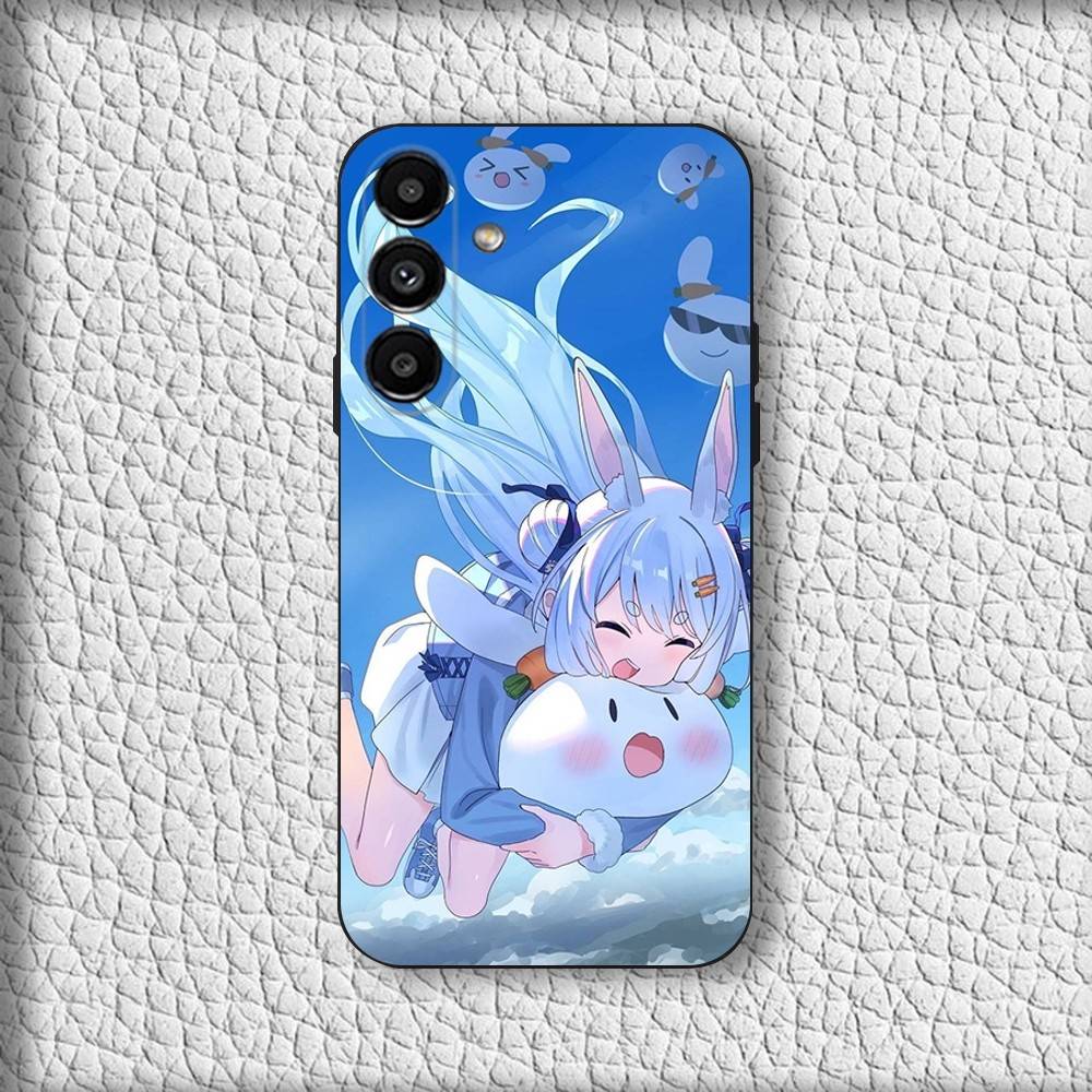 U-Usada Anime P-Pekoras Phone Case For Samsung Galaxy A20,A21s,A22,A31,A32,A52,A53,A72,73,A80 Soft Black Cover