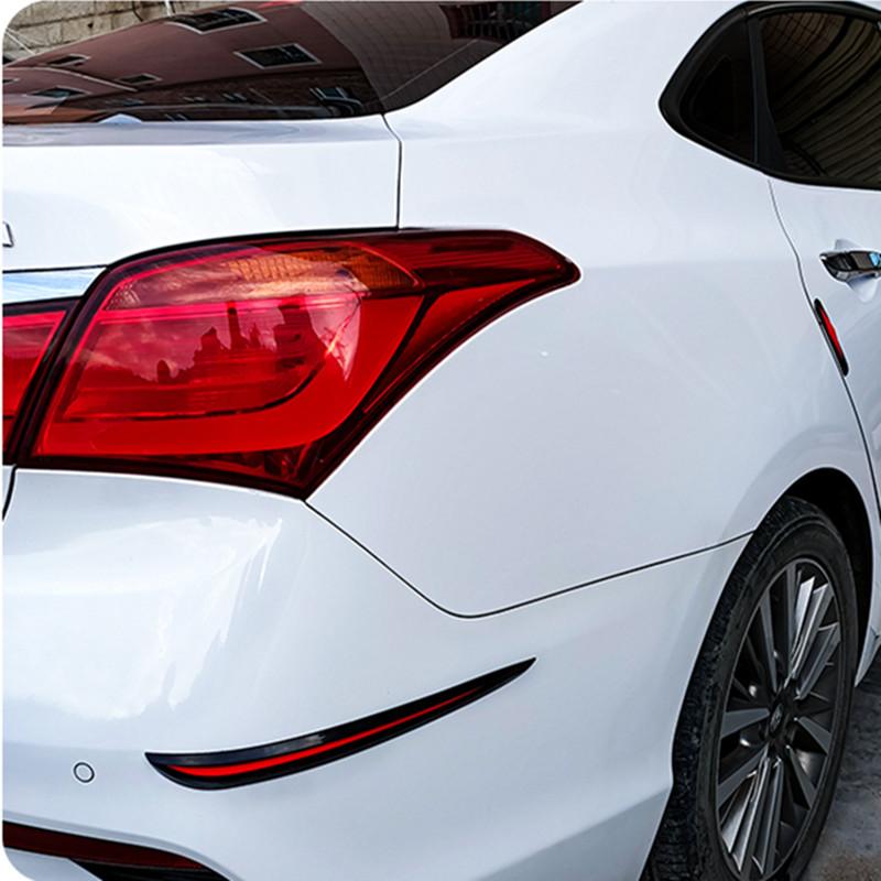 Car Bumper Protector Corner Guard Scratch Strip PVC Universal Car Fender Sticker Front Rear Bumper Protection Adhesive
