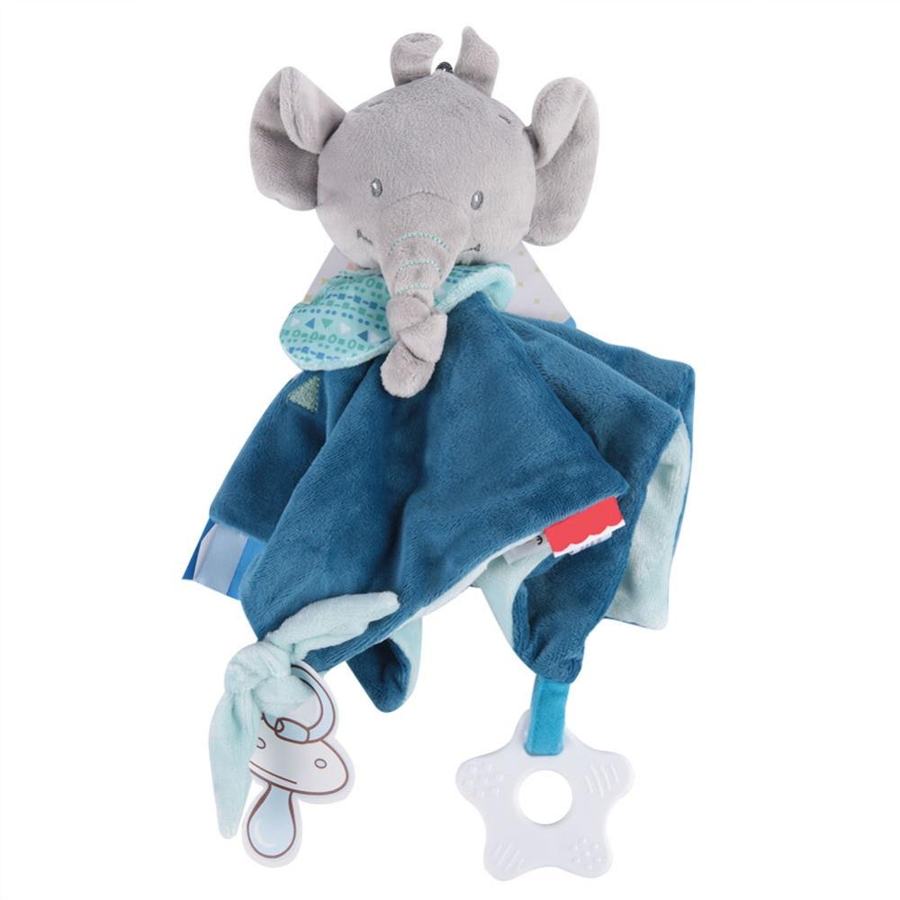 Baby Infant Animal Soothe Appease Towel Soft Plush Comforting Toy Pacify Towel Appeasing Towel