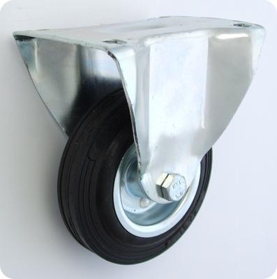 Metal-Rubber Wheel 125Mm Fixed Housing 23 - Kl125 Sta