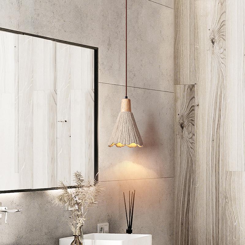 Wabi-sabi Bedroom Bedside Restaurant Bar Cream Style Creative Japanese Homestay Clothing Store Designer Niche Chandelier