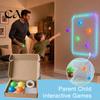 Christmas Birthday Gifts for Boys Glow Sticky Ball Set, LED Light Up Toy Kids Night Play, Soft Indoor Outdoor Catch Game Safe Throwing Game,