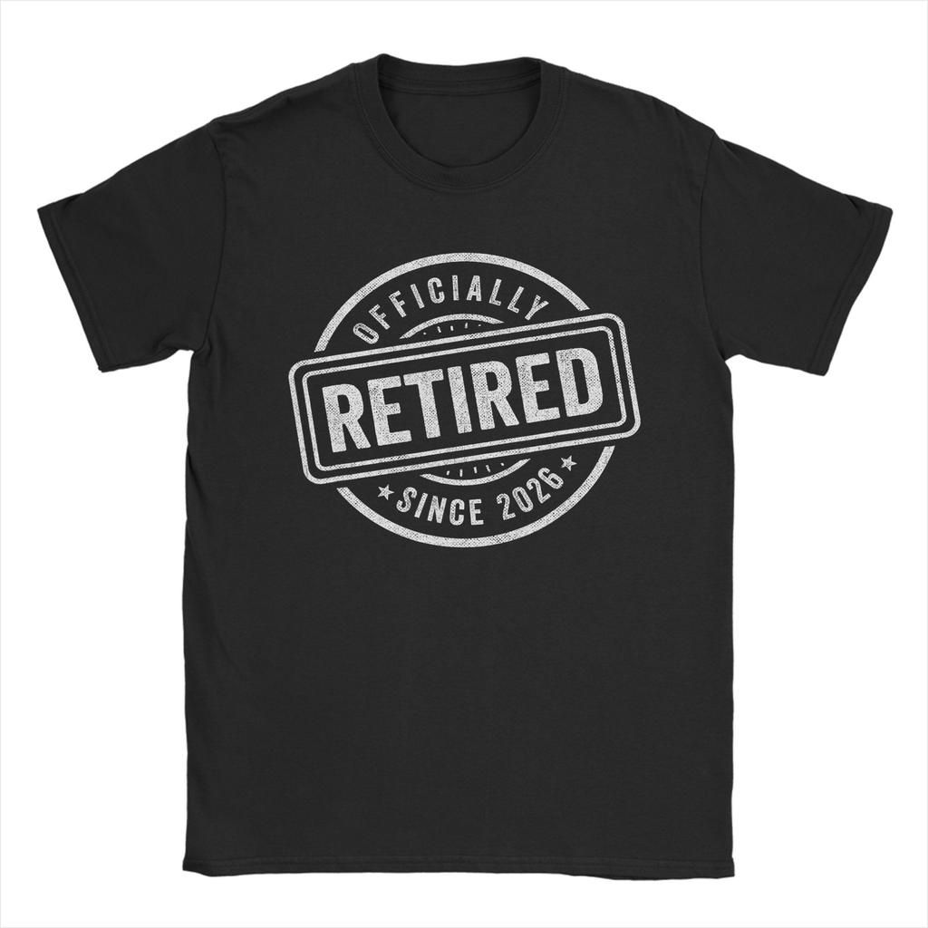 The Legend Has Retired Since  T Shirt Beach  Cotton T Shirts For Male Novelty Pattern Tshirt Short Sleeve Classic Top Tees
