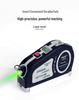 Proyector Láser Multifuncional: Cinta métrica de luz verde y nivelador infrarrojo