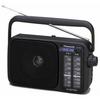 Panasonic RF-2400DEG-K Portable Radio, Black