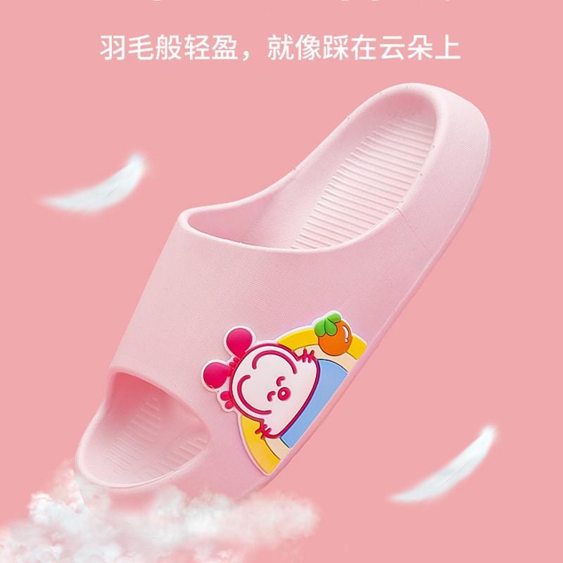 Small and Medium-sized Children's Slippers for Boys and Girls Indoor and Outdoor Non-slip Bathing Summer Children's Cartoon Sandals