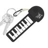 Foldable Silicone Piano Keyboard Rainbow Color Mini Rainbow Guitar Keychain  School Activities
