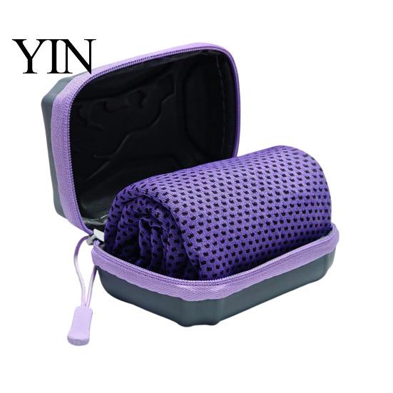 Moisture-wicking Sports Towel 1/5Pcs Cooling with Carrying Case, Quick Dry Absorbent Ice for Neck & Face, Breathable Chilly Sports, Gym, Yoga, Running