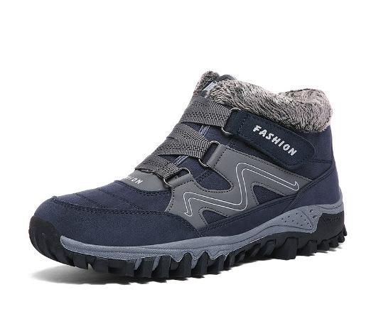 2025 large size outdoor elderly cotton shoes women's winter high-top snow shoes elderly walking shoes mother shoes