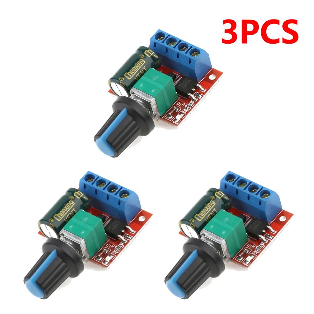 10-1PCS 5A 90W PWM 12V DC Motor Speed Controller Module DC-DC 4.5-35V Low Voltage Motor Speed Controller Adjustable Drive Module
