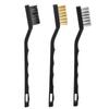 Steel Wire Brush for Industrial Rust Removal - Mini Copper & Stainless Steel Hard Bristle Cleaning Brush.
