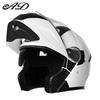 DOT Certified Flip-up Motorcycle Helmet for Men & Women - All-Season Full Face Helmet