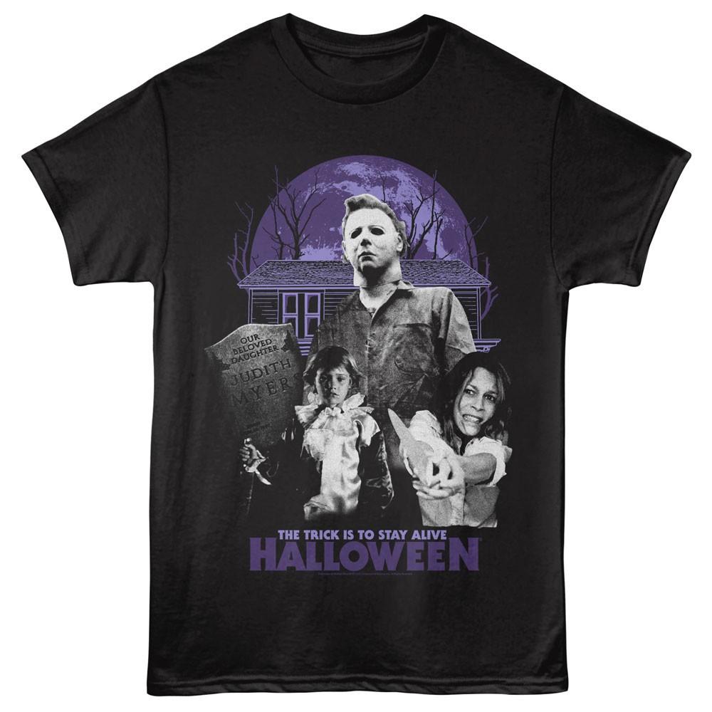 Halloween Movie Our Beloved Daughter Judith Myers Headstone Men s T Shirt XL
