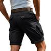 Men's Casual Work Pants With Multiple Pockets, Summer Sport Work Pants, Short Waist Pants, Five-pocket Pants