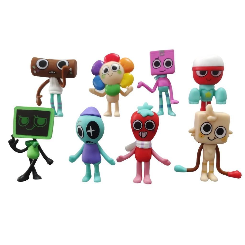 Game Game Christmas New Gifts Group of Dandy's World, Dandy's World, Figures, Ornaments, Accessories, Characters, Gifts, Year's [1 8]