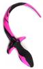 Dog Tail Plug Dog Tail 7.5 X 3.1cm Black-Pink - Kinky Puppy - Puppy Play, Tail Dildos
