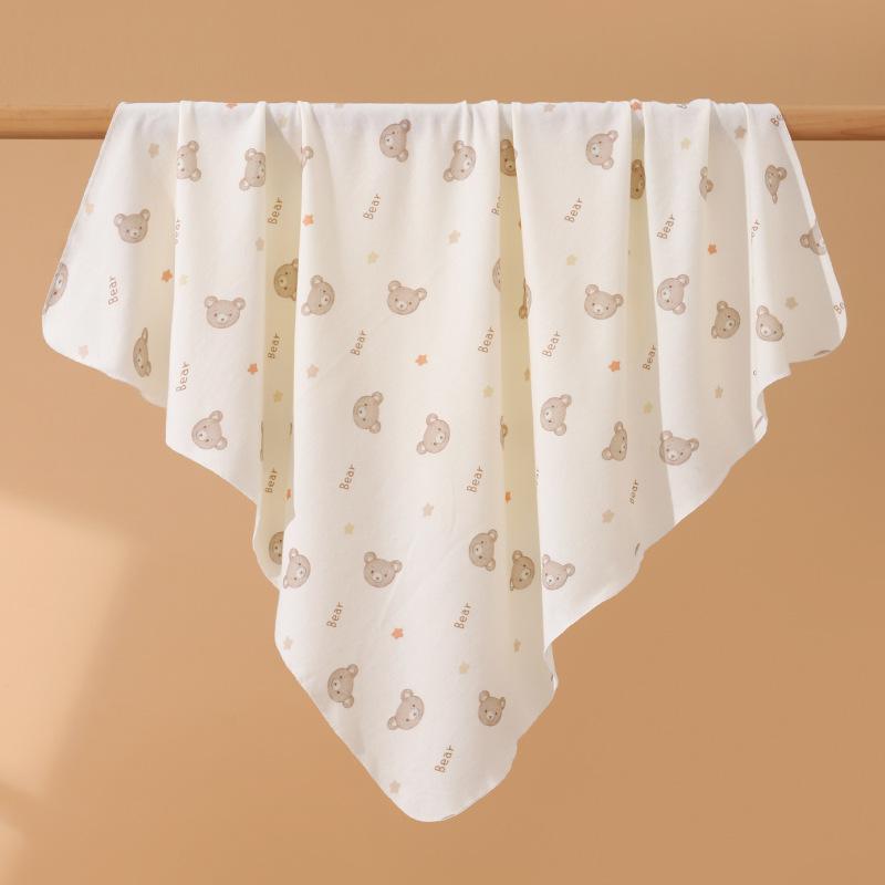 Package Single Class A Pure Cotton Newborn Baby Thin Towel Holding Quilt Newborn Baby Delivery Room Cloth Swaddle Towel Baby Quilt