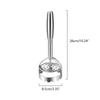 Manual Potato Masher Portable Stainless Steel Potato Smasher Kitchen Tool for Baby Food, Fruit, Banana, Baking