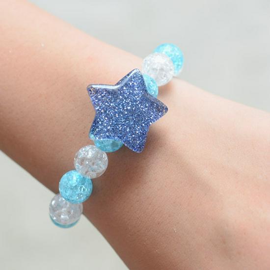 Cartoon Princess Girl's Ice & Snow Bracelet Gift Set for New Year & Birthday