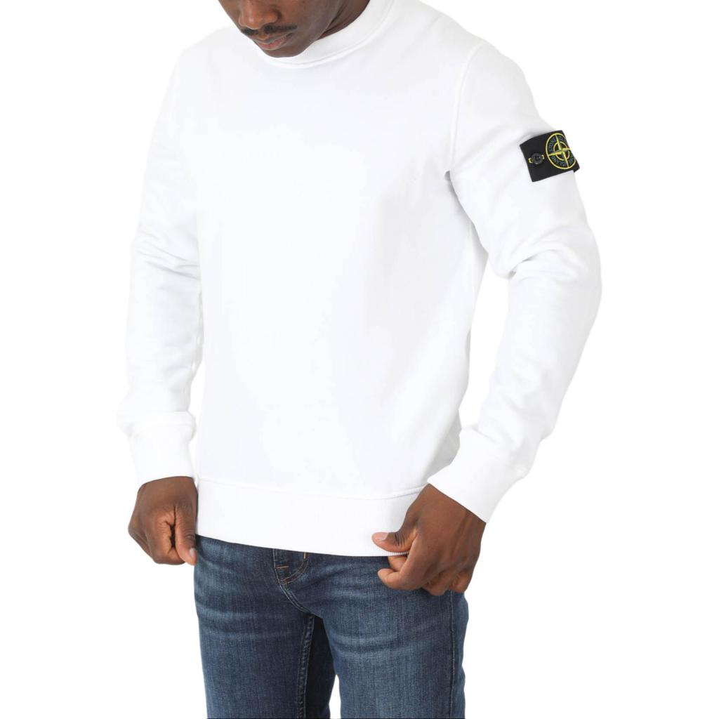STONE ISLAND Sweatshirt Men's White 771562020-V0001