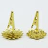 1/4 Stuks Wierookstokhouder Mini Lotus Geurclip Wierookbrander Kegels Rokerige Theehuis Sandelhout Spiraalbasis Woondecoratie