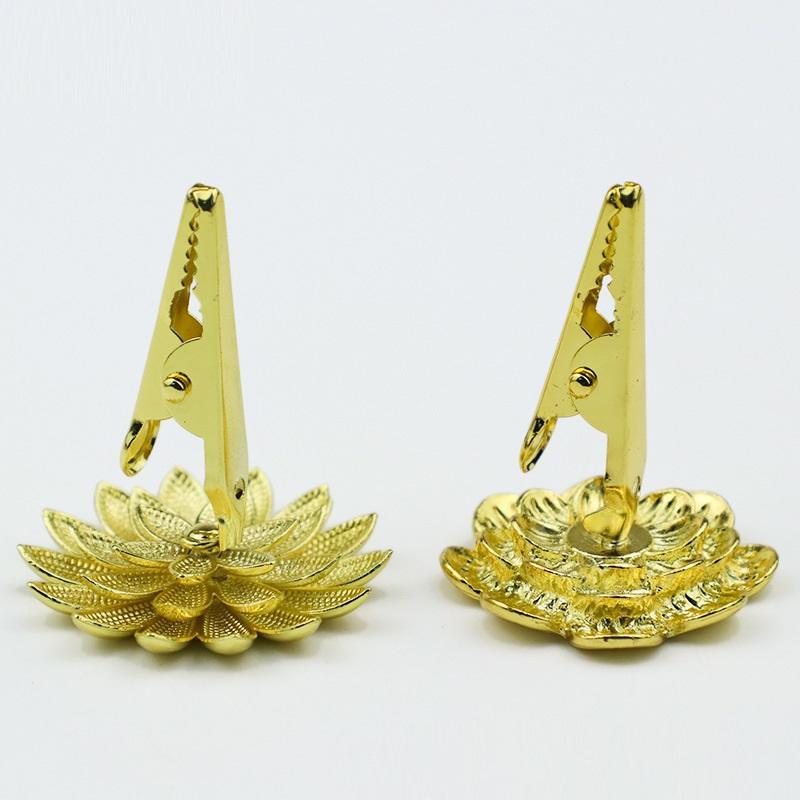 1/4 Stuks Wierookstokhouder Mini Lotus Geurclip Wierookbrander Kegels Rokerige Theehuis Sandelhout Spiraalbasis Woondecoratie