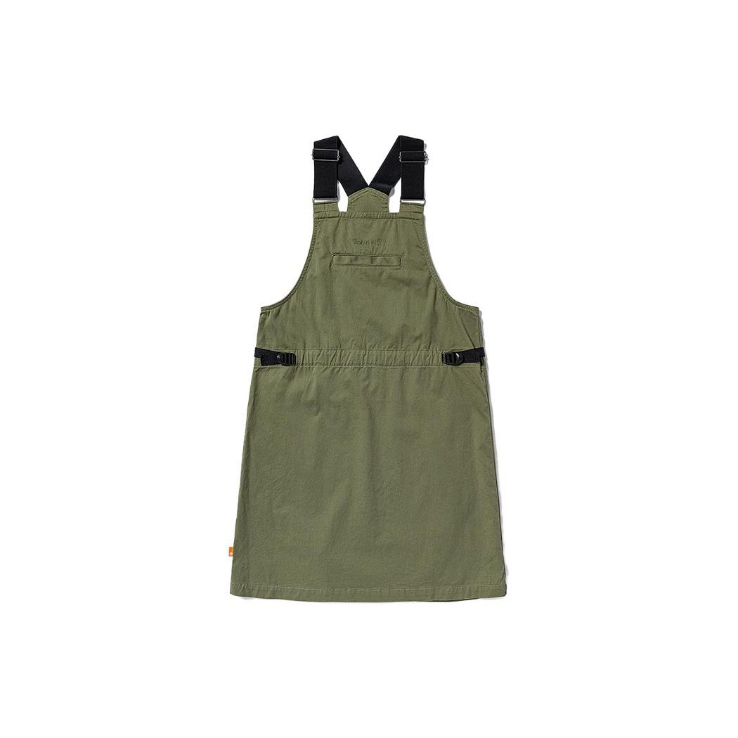 

Timberland Solid Color Outdoor Casual Sleeveless Dress Women dresses Cassel-Green A6BYA-590 M