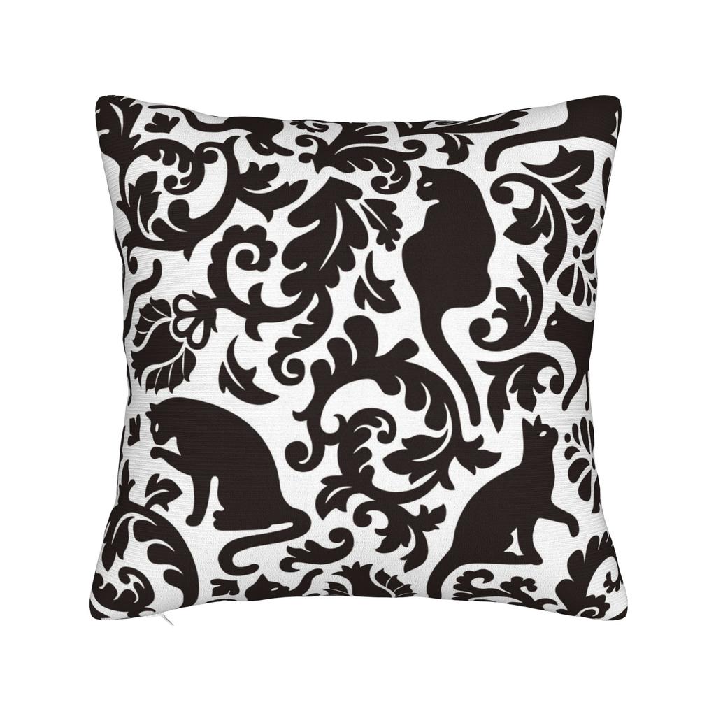 Maneki Neko Cat Lucky Cat Pillowcase Printed Fabric Cushion Cover Decoration Pillow Case Cover Home 18''