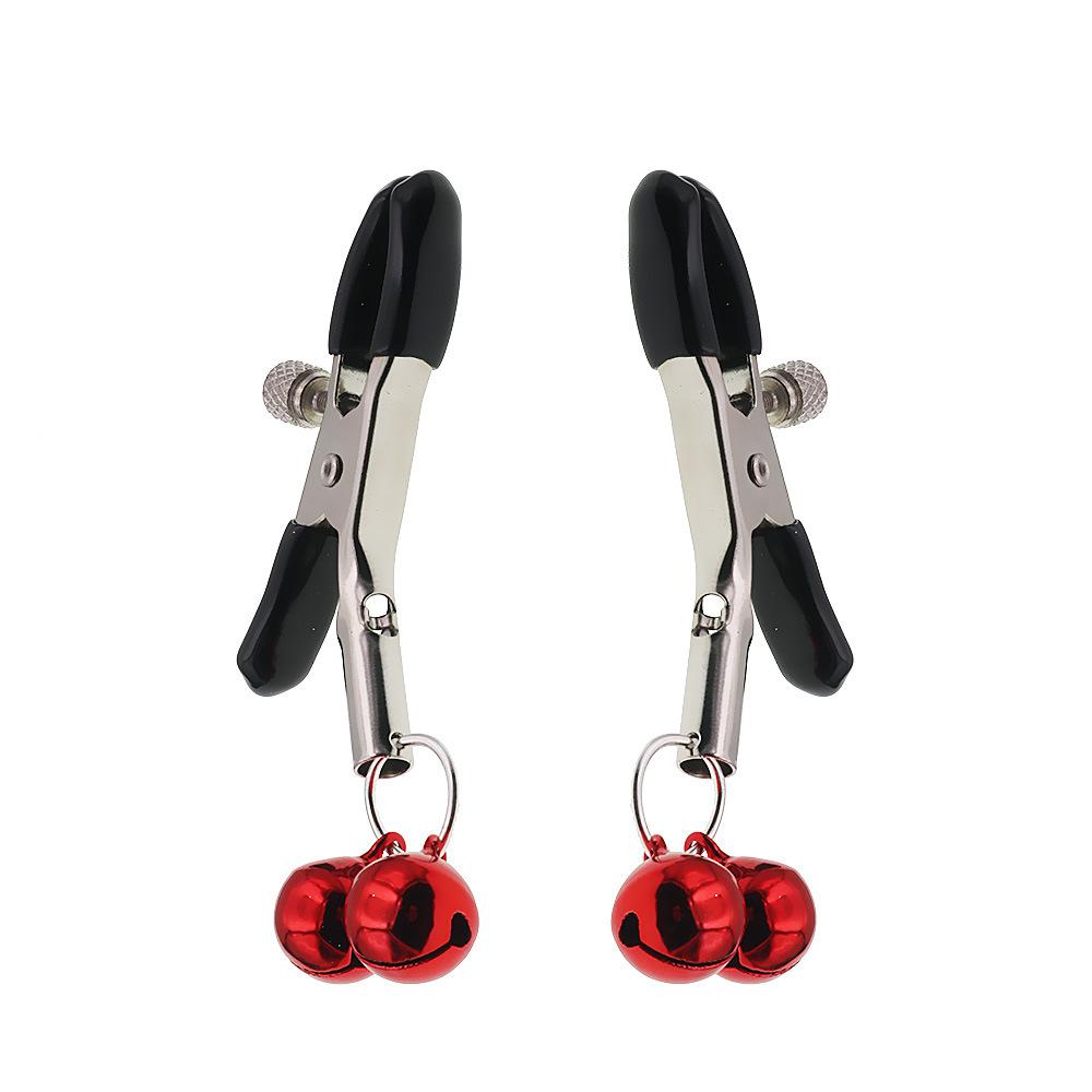 Metal Sexy Bell Nipple Clamp Mei Mei Clip Female Masturbation Adult Products Sex Toy Sex Tools