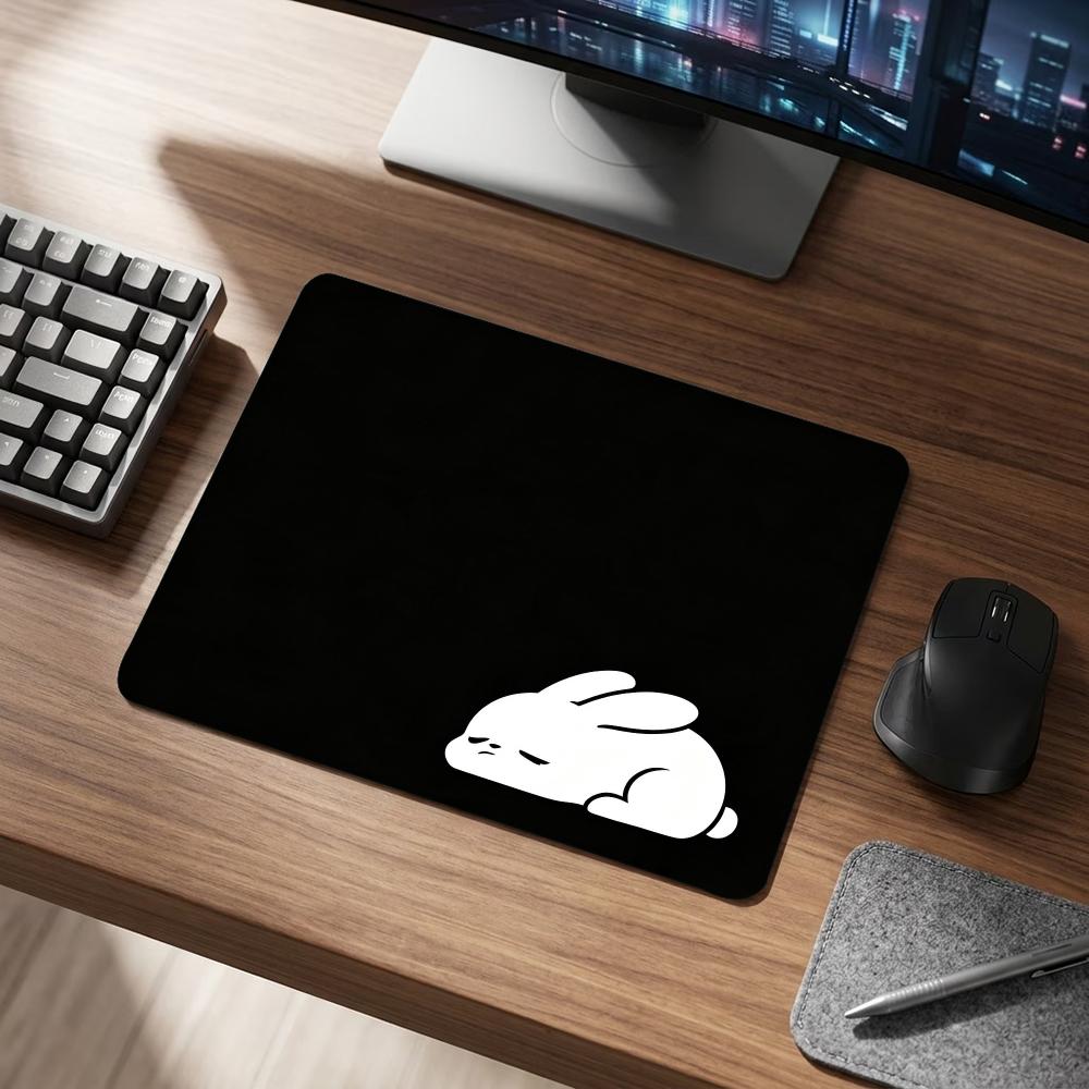 Sleeping Panda Gaming Mouse Pad Non-Slip Rubber Base Animal Desk Mat Square Mousepad For PC Laptop E-Sports Gaming Desktop