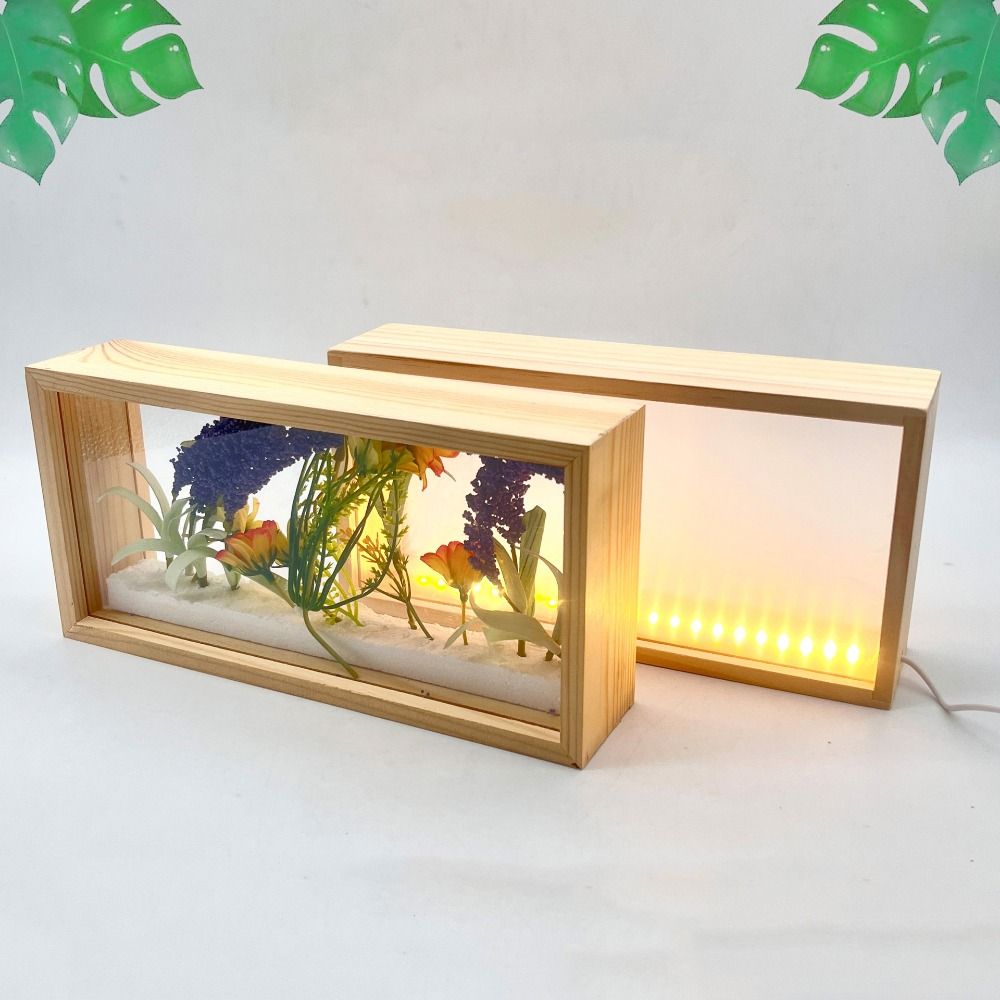 DIY 3D Picture Frame Rectangle Figures Display Case Durable Doll Display Stand  Office Decoration