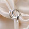 Cazador Adjustable Geometric Rings for Women Stainless Steel Punk Y2K Jewelry Gold Plated Open Finger Rings 2026 Trend