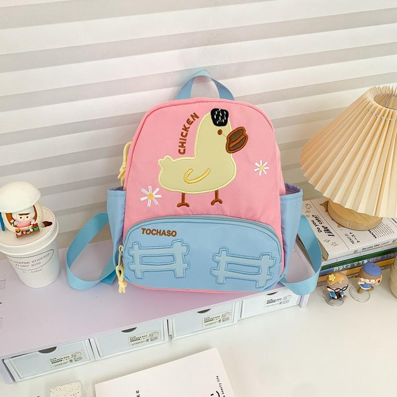 Schoolbag Autumn and Winter 1011 New Kindergarten Small Backpack Male 1-1 Year Old Children Cartoon Cute Storage Mini Baby Backpack