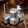 Hot! Reusable Ice Cubes Rust-proof Ice Tartar Ice Grains Stainless Steel Whiskey Chilling Stones Quick