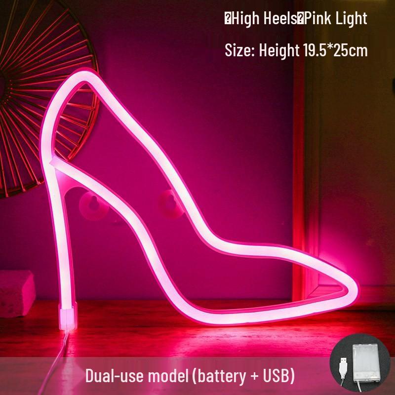 Trendy LED Neon Night Light Sign for Wall Décor