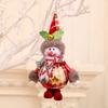 1pc Stand Santa Claus Snowman Elk Bear Doll Pendants Christmas Tree Decorations Children's Gifts New Year Christmas Decorations