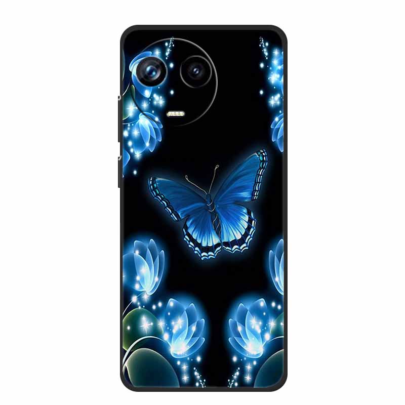 For Realme 11 11X 5G RMX3780 Case TPU Animals Soft Silicone Bumper Back Cover Phone Cases for Realme11X RMX3785 Wolf Cool Fundas