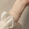 Ultra-Thin Austrian Crystal Bracelet Women Handmade Minimalist Stackable Jewelry Elegant Daily Wear Accessory